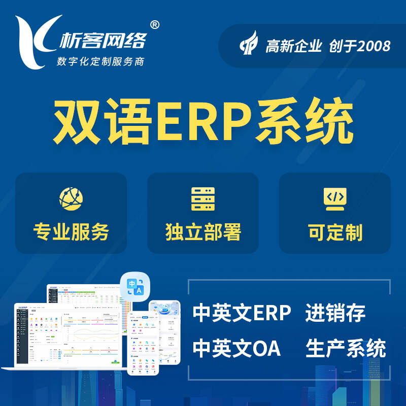 凉山彝族双语ERP系统